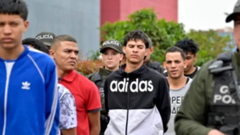 43 integrantes de la banda 'Los Satanás' capturados en Bogotá en ofensiva distrital