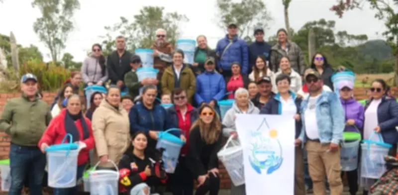 510 familias de La Calera acceden a agua potable con filtros que eliminan el 99,9% de bacterias