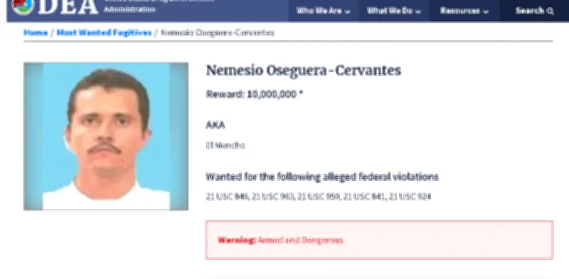 Abatido 'El Mencho': Fin del líder del Cártel Jalisco Nueva Generación en operativo federal