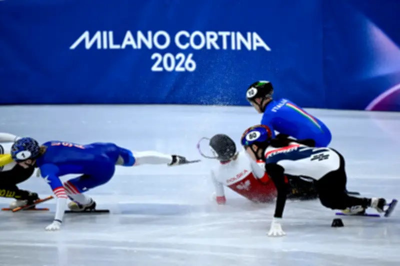 Accidente escalofriante de Kamila Sellier en patinaje short-track de Milán-Cortina 2026