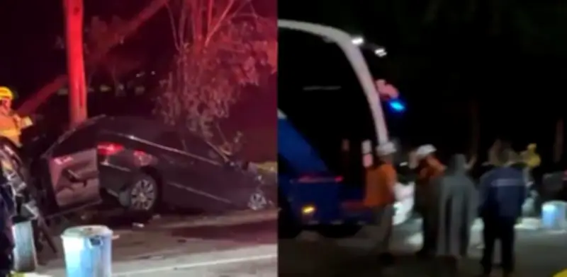 Accidente fatal en Autopista Norte de Bogotá deja una víctima mortal y una persona lesionada