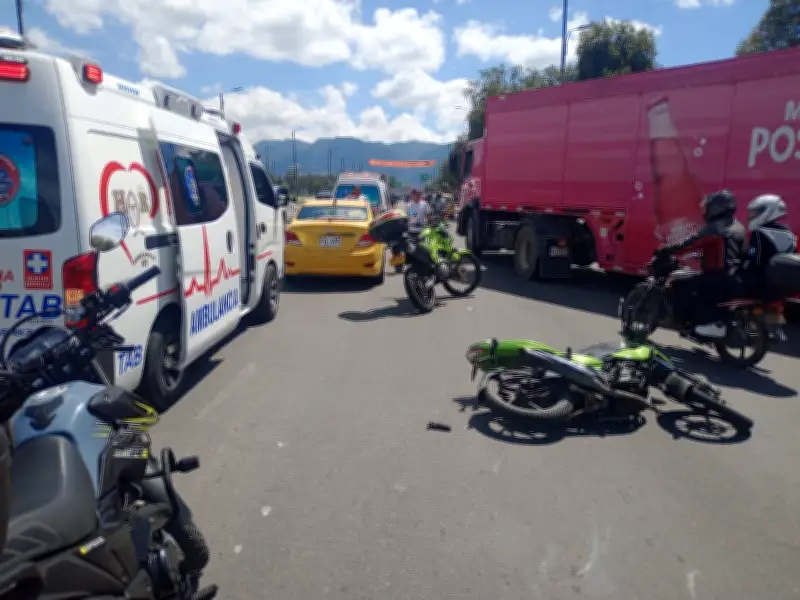 Accidente vial en Av. Américas y congestión en Bogotá: reporte de movilidad