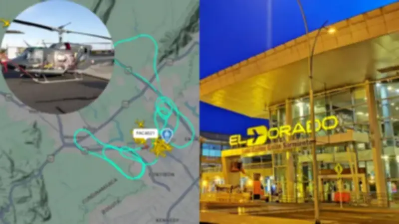 Aerocivil revela detalles del incidente en El Dorado: avión abortó despegue por helicóptero militar