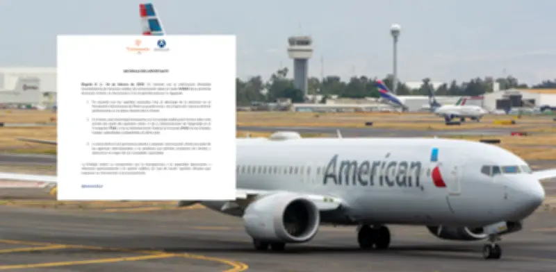 Aeronáutica Civil desmiente agujeros de bala en avión de American Airlines que aterrizó en Rionegro