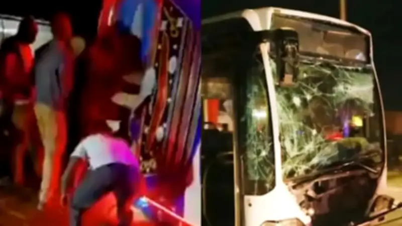 Al menos 12 fallecidos, entre ellos varios niños, deja accidente de tránsito en Colombia