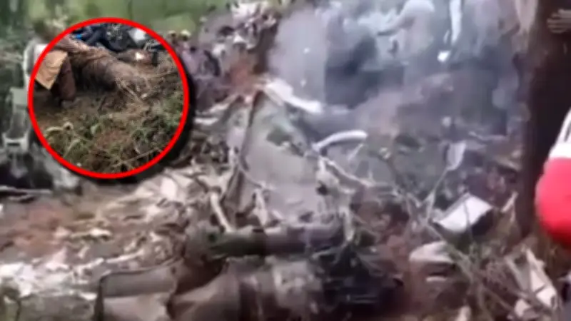 Al menos seis personas fallecen en grave accidente aéreo de helicóptero