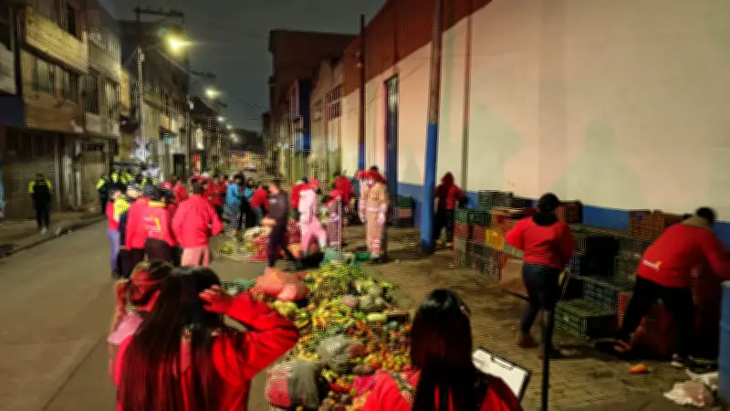 Alcaldía de Kennedy retira 3.500 kilos de alimentos descompuestos e incauta 11 armas en Corabastos