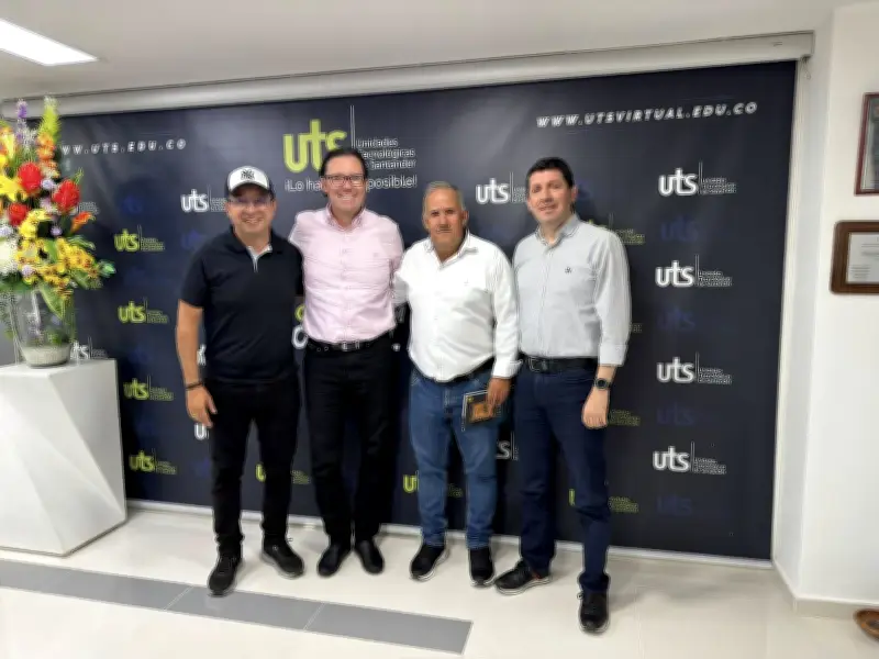 Alcalde de Zapatoca refuerza alianza con UTS para desarrollo provincial