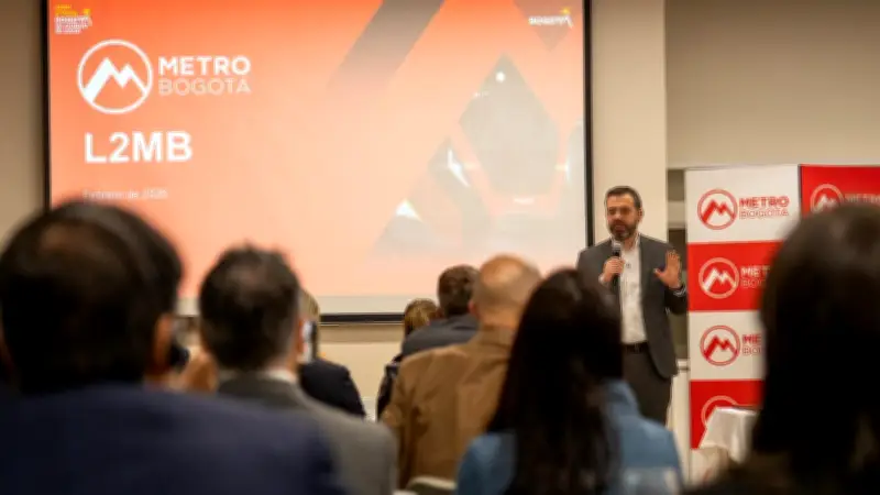 Alcalde Galán presenta nuevo proceso de licitación internacional para la Línea 2 del Metro de Bogotá