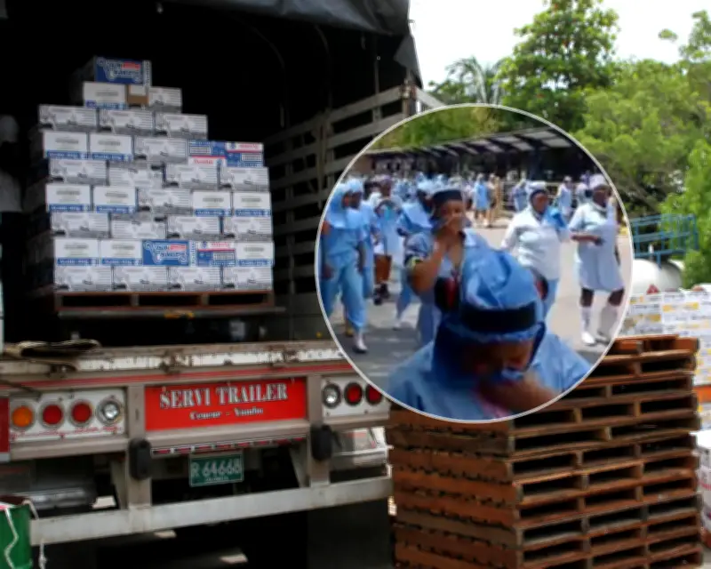 Alerta nacional por presunta fuga de amoníaco en planta de atún Van Camp's en Cartagena