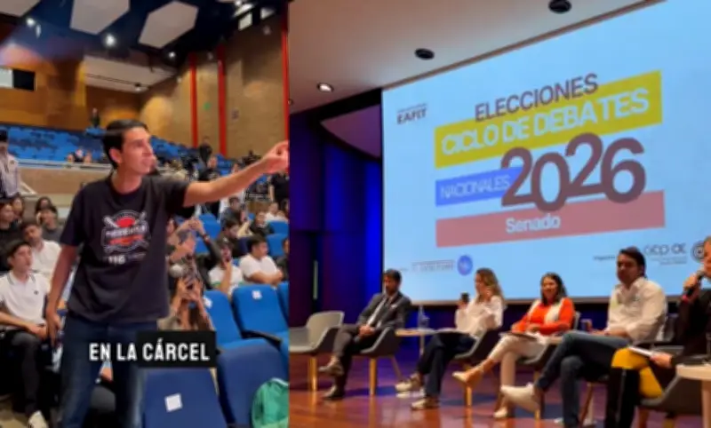 Altercado en debate electoral: candidato del Centro Democrático confronta a senadora Sandra Ramírez