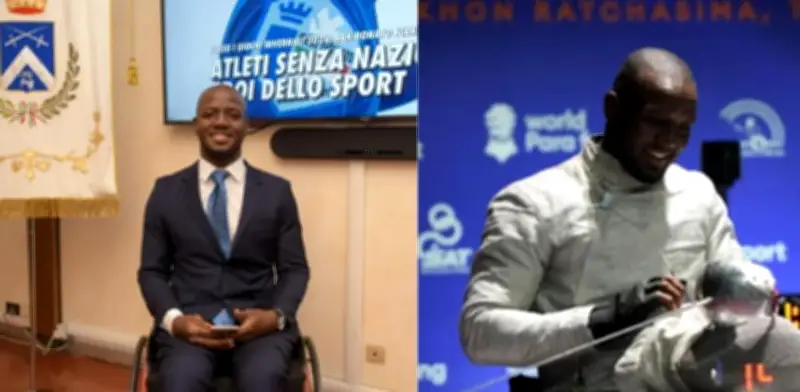 Amelio Castro, esgrimista paralímpico colombiano, recibirá la ciudadanía italiana por méritos especiales