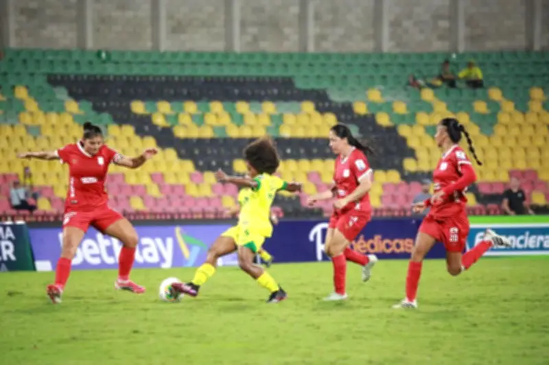 América de Cali Femenino golea 4-1 a Atlético Bucaramanga y se consolida como líder perfecto