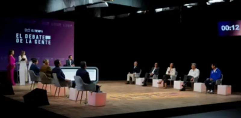 Andrés Forero del Centro Democrático critica reforma de salud y Constituyente en Debate de la Gente