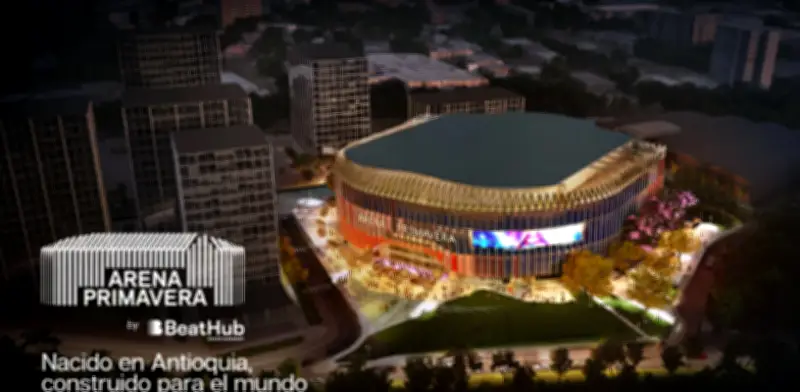 Arena Primavera asegura $100.000 millones y será nuevo epicentro cultural de Colombia