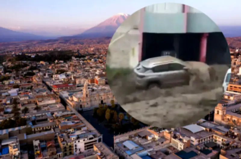 Arequipa enfrenta emergencia por inundaciones tras desborde de torrentera El Chullo