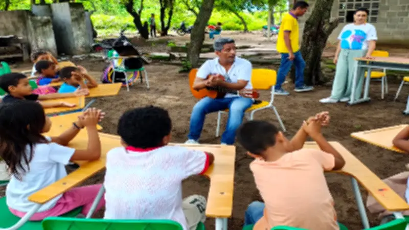 Artes para la Paz: La estrategia que aleja a niños del riesgo de grupos ilegales en Santander