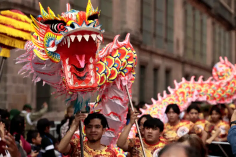 Así se celebró el Año Nuevo Chino en diferentes ciudades del mundo