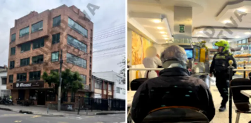 Asalto armado a panadería Romannoti en Teusaquillo, cerca del Concejo de Bogotá