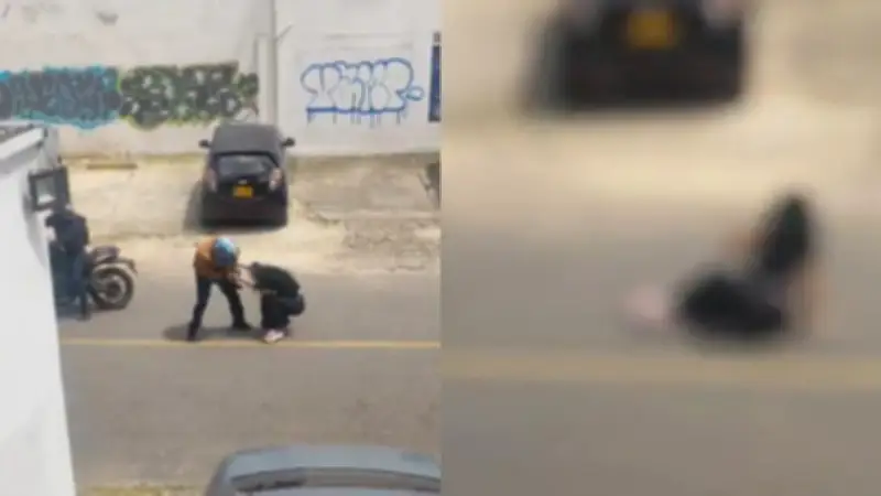 Asalto violento en Bogotá: Mujer herida con arma traumática tras retirar dinero