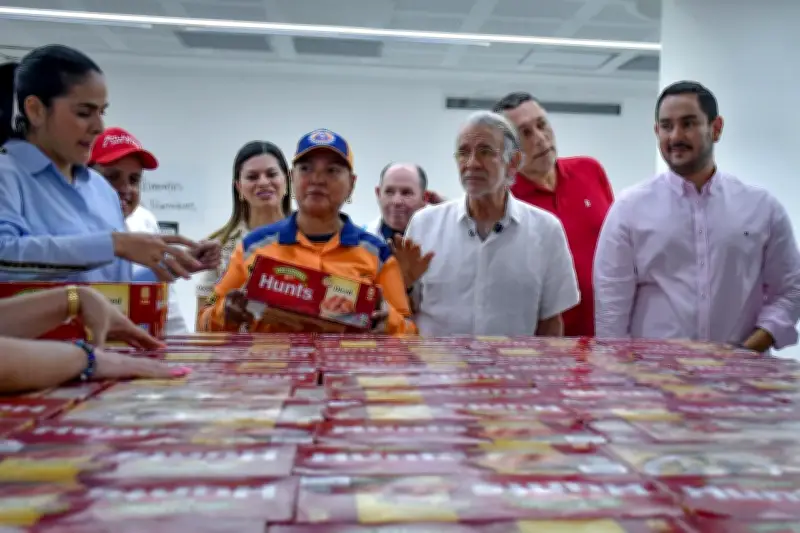 Atlántico recibe más de 50 toneladas de ayuda para damnificados por ola invernal en Córdoba