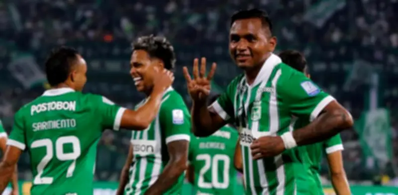 Atlético Nacional arrasa 4-1 a Fortaleza pero calendario aplazado le impide liderar Liga BetPlay
