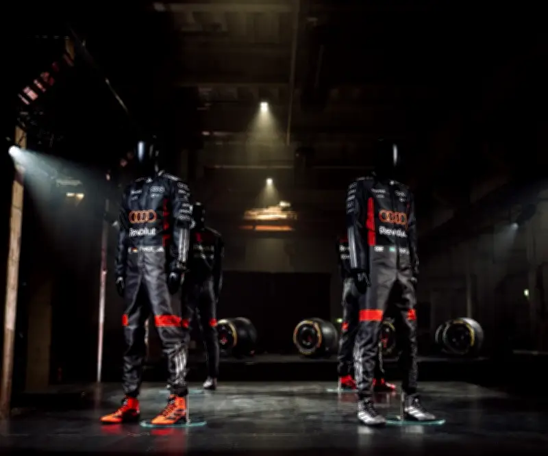 Audi debuta en Fórmula 1 con colección exclusiva de Adidas disponible en Colombia