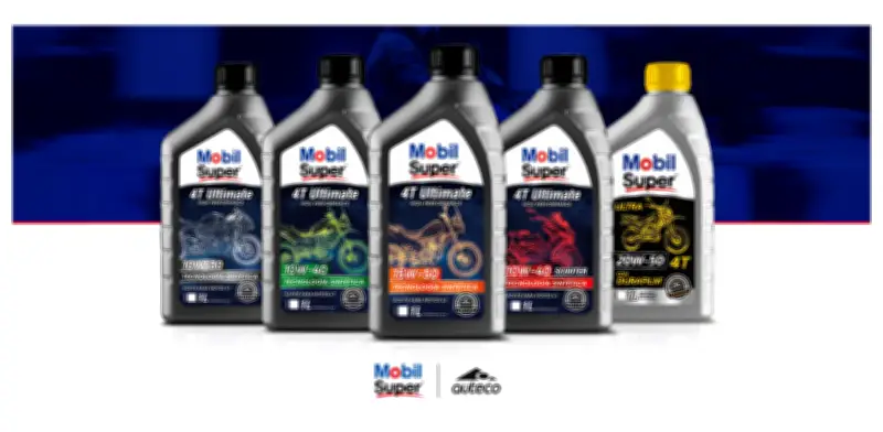 Auteco y Mobil sellan alianza estratégica con lubricantes y motos especiales