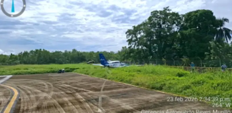 Avioneta se sale de pista en aeropuerto de Nuquí, Chocó: siete pasajeros atendidos médicamente