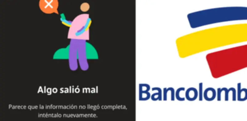 Bancolombia enfrenta fallas masivas tras mantenimiento: usuarios reportan problemas para acceder a su dinero