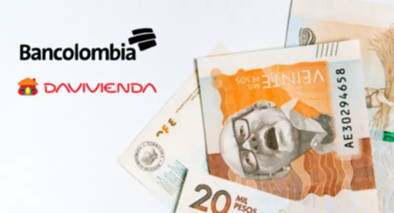 Bancolombia y Davivienda lideran transferencias en Bre-B con billones movilizados
