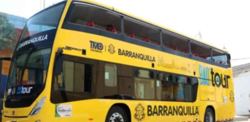 Barranquilla lanza su primer bus turístico de doble piso para impulsar el turismo urbano
