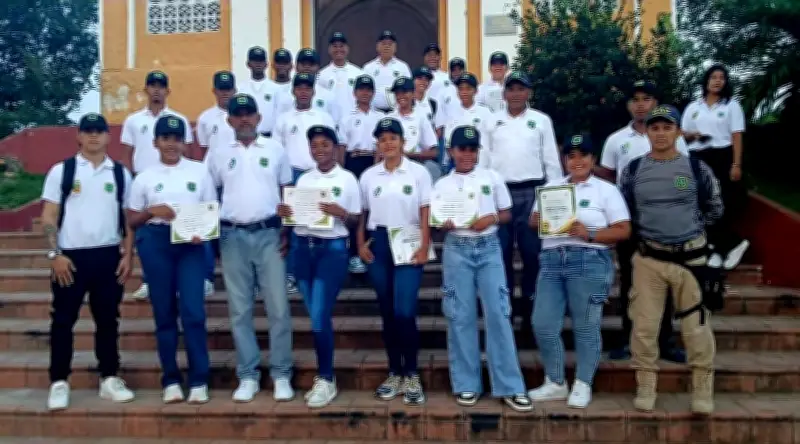Bolívar fortalece su red de guardias ambientales voluntarios con nueva cohorte en San Cayetano