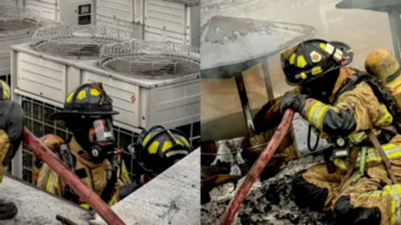 Bomberos controlan incendio en restaurante Mi Gran Parrilla Boyacense en Bogotá