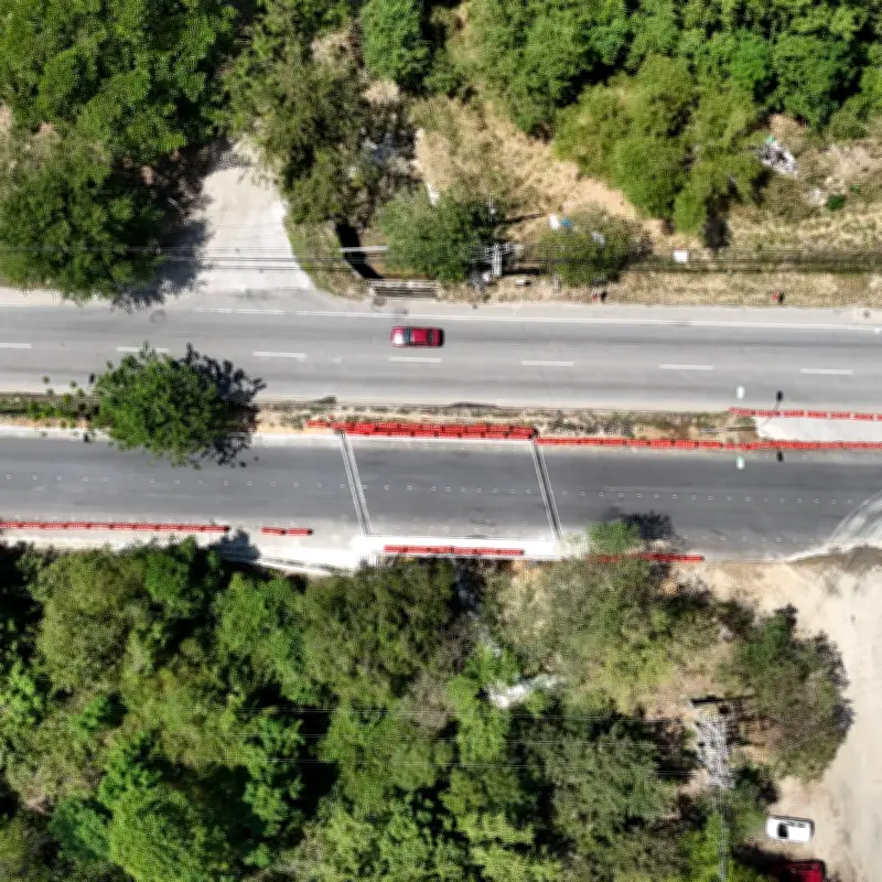 Bucaramanga estrena nuevo puente en la vía Chimitá tras seis meses de reconstrucción