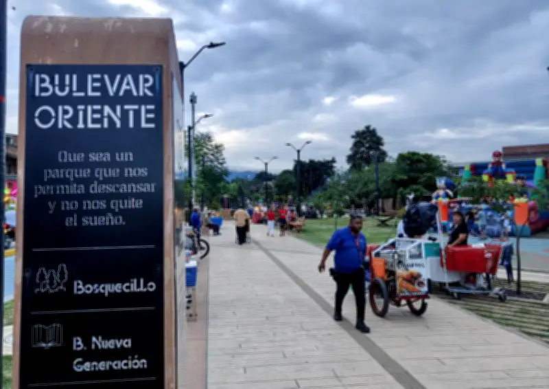 Bulevar de Oriente en Cali: 13 módulos comerciales dinamizan economía y cultura local