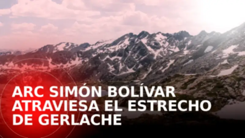 Buque ARC Simón Bolívar enfrenta nevadas extremas y vientos de 100 km/h en la Antártida