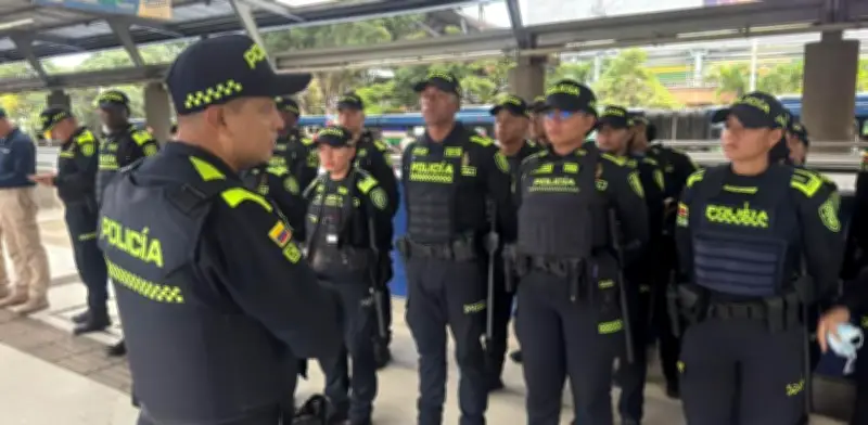 Cali fortalece seguridad en el MIO con operativos policiales y planes especiales