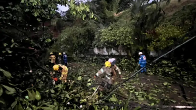 Cali recupera la normalidad tras vendaval y granizada que causaron emergencias