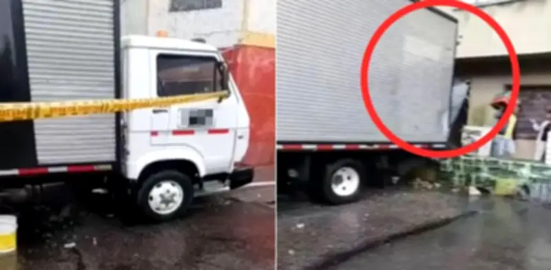 Camión se descontrola por fallas mecánicas y choca contra vivienda en San Cristóbal, Bogotá