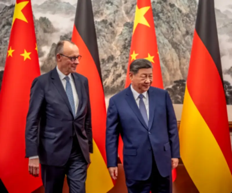 Canciller alemán Friedrich Merz busca fortalecer lazos con China en visita inaugural