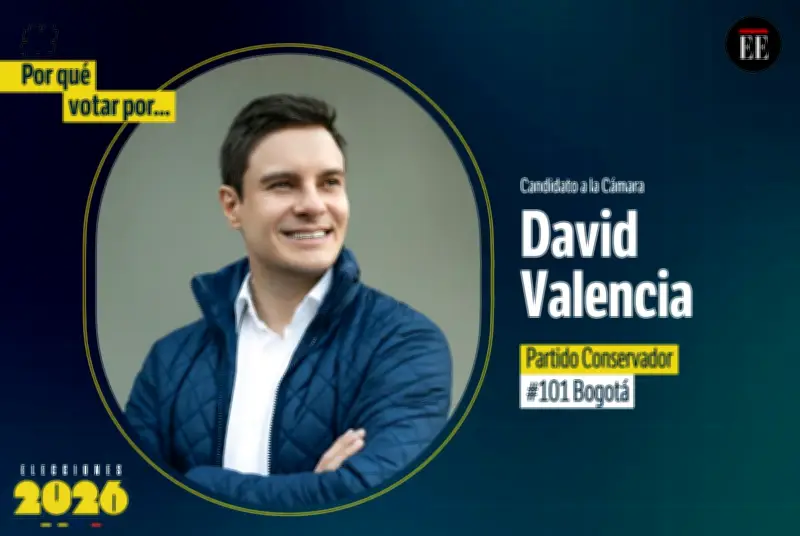 Candidato David Valencia presenta su agenda de seguridad y combate a la corrupción en Colombia