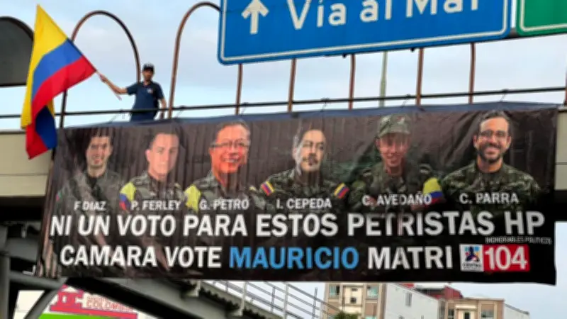 Candidato del Centro Democrático denuncia ataque violento durante campaña en Santander