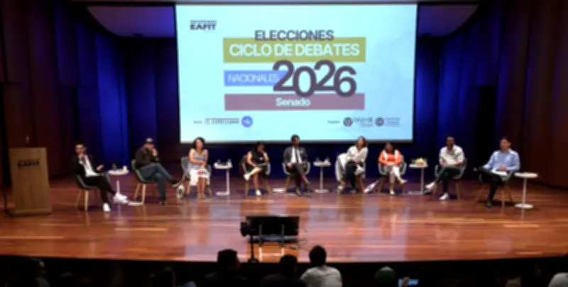 Candidatos al Senado debaten en EAFIT sobre democracia, transparencia y control político