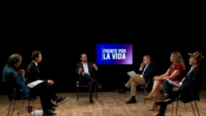 Candidatos del Frente por la Vida debaten constituyente, seguridad y unidad de la izquierda