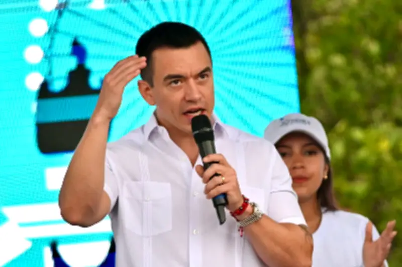 Capo ecuatoriano Wilmer Chavarría acusa al presidente Daniel Noboa del asesinato de Villavicencio