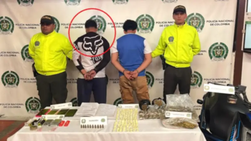 Capturado alias 'Colín', presunto jefe de sicarios del Tren de Aragua en Santander