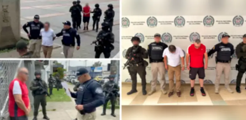 Capturan a abogado y contador en Armenia por narcotráfico con organización 'The Devils'