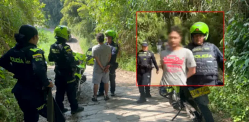 Capturan a alias Chéster, el 'terror' del sur del Valle de Aburrá acusado de tres homicidios en un mes