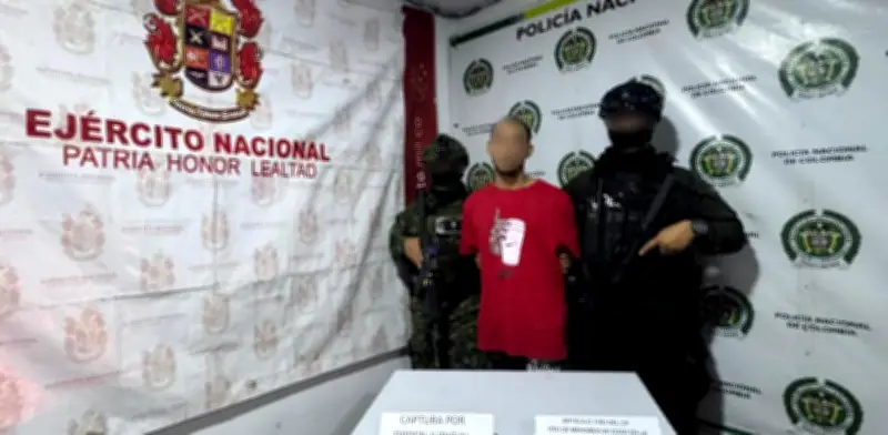 Capturan a alias 'Chucky', presunto coordinador político del Clan del Golfo en Risaralda